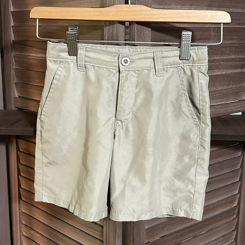 Khaki kids shorts